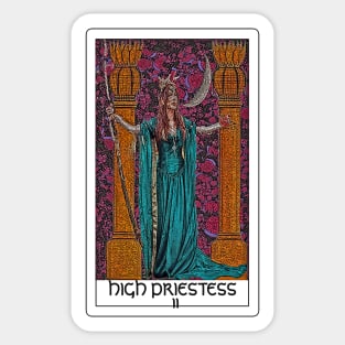 The High Priestess Tarot bywhacky Sticker
